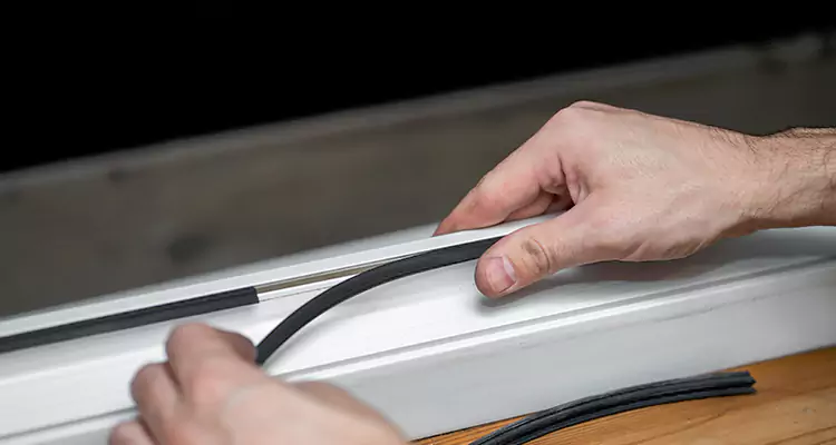 Garage Door Bottom Seal Repair in Northdale, FL