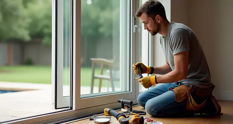 Sliding Glass Door Panel Repair in Northdale, FL