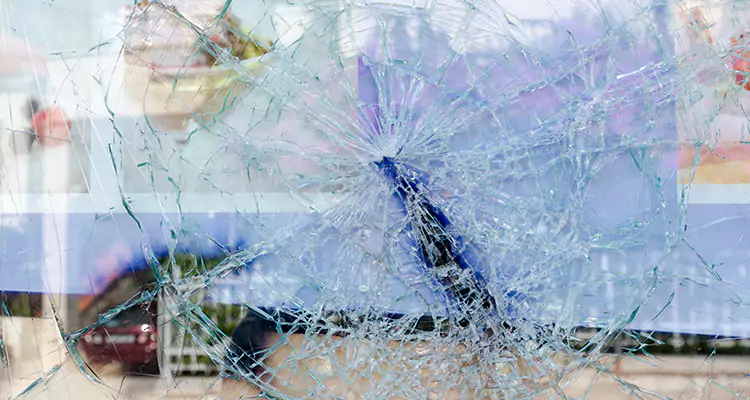Cracked Glass Balcony Door Repair in Northdale, FL