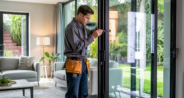 Sliding Door Jamb Lock Repair in Northdale, FL
